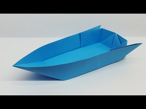 How to Make a Paper Boat that Floats | Origami Boat Step by Step Tutorial