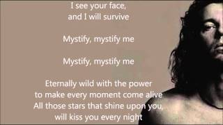 INXS - Mystify - HQ - Scroll Lyrics - &quot;22&quot;