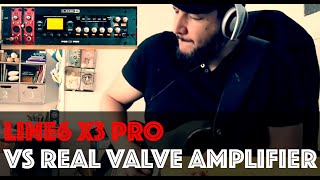 Video thumbnail for Real Tube Amp vs LINE6 X3 PRO: Which one is better ? by Usf Lazywall