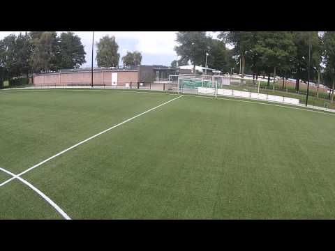 SV Someren in vogelvlucht, veld 1 vanaf links