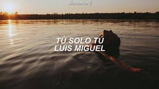Luis Miguel - Tú solo Tú