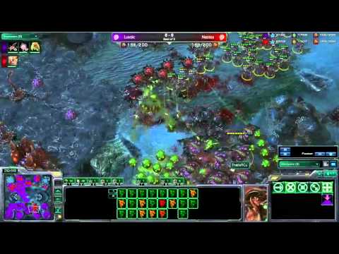 TSL4 KR Qualifier - Nestea (Z) vs Luvsic (Z) - Game 1 - Best of 3 - Cast by Axeltoss