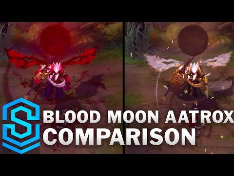 Prestige vs Blood Moon Aatrox Comparison