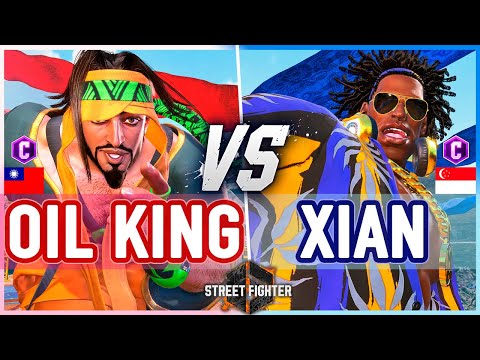 SF6 🔥 Oil King (Rashid) vs Xian (Dee Jay) 🔥 Street Fighter 6