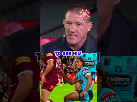 Gus has backed Nathan Cleary's Origin legacy. 🗣️ #9WWOS #NRL #Origin #shorts