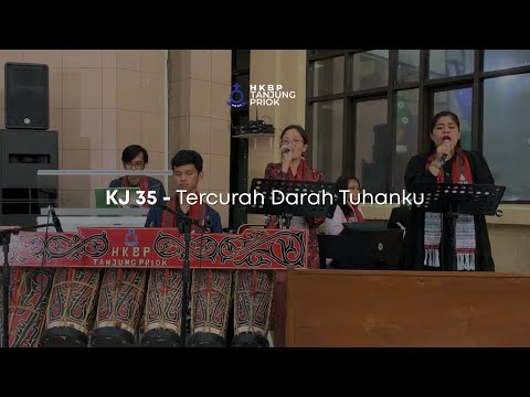 KJ 35 - Tercurah Darah Tuhanku | Nyanyian Ibadah Minggu Online