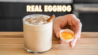 Super Easy Homemade Eggnog