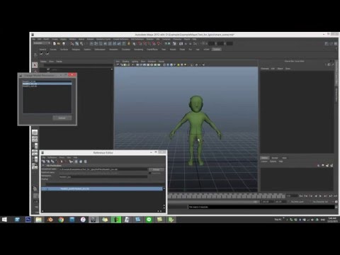 Test Maya Tool Change Model Reference With Python