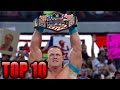Top 10 WWE John Cena US Open Challenge Matches