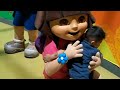 3 Year Old Reese Meeting Dora And Diego MOA