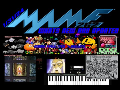 Mame 262 Whats New & Playable