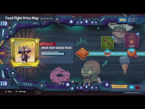 PVZ BFN: food fight Prize map theme song