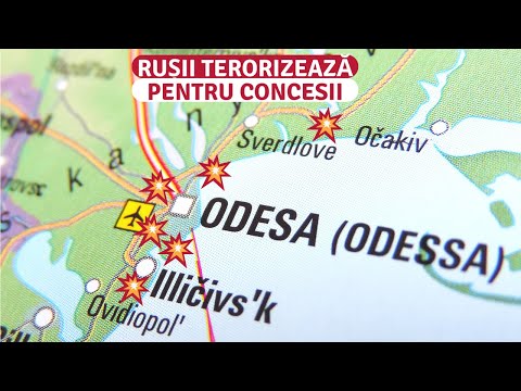 Rușii terorizează Odesa pentru obținerea concesiilor!
