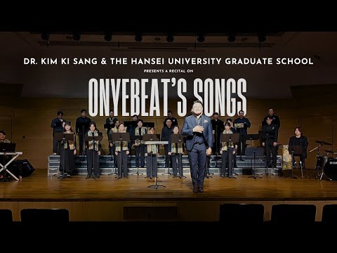 Hansei University Graduate School Recital on Charles Onwubuya's Songs; Conducted by Dr. Kim Ki Sang