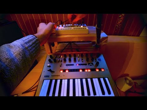 Korg Monologue x Korg Volca Sample Jam #1