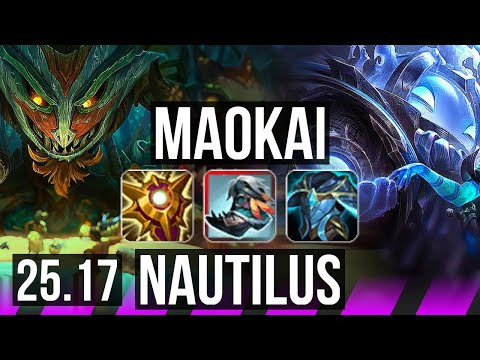 MAOKAI & Jhin vs NAUTILUS & Kai'Sa (SUP) | NA Master | 25.17