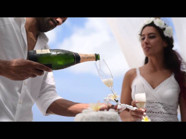 Beachwedding in Mahe, Seychelles
