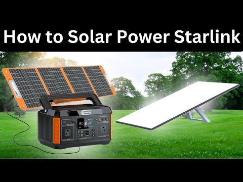 Starlink Mini Kit + Portable Power Backup Setup
