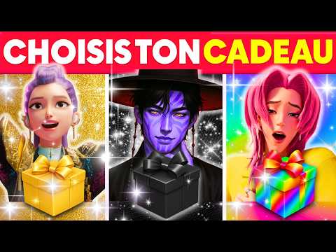 Choose your GIFT...! 🎁 KPOP DEMON HUNTERS ⚡ Gold 🖤 Black 🌈 Rainbow