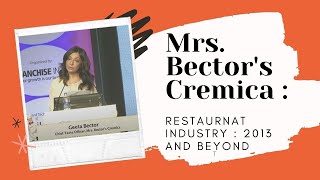 Mrs. Bector's Cremica : Restaurnat Industry : 2013 and Beyond  image