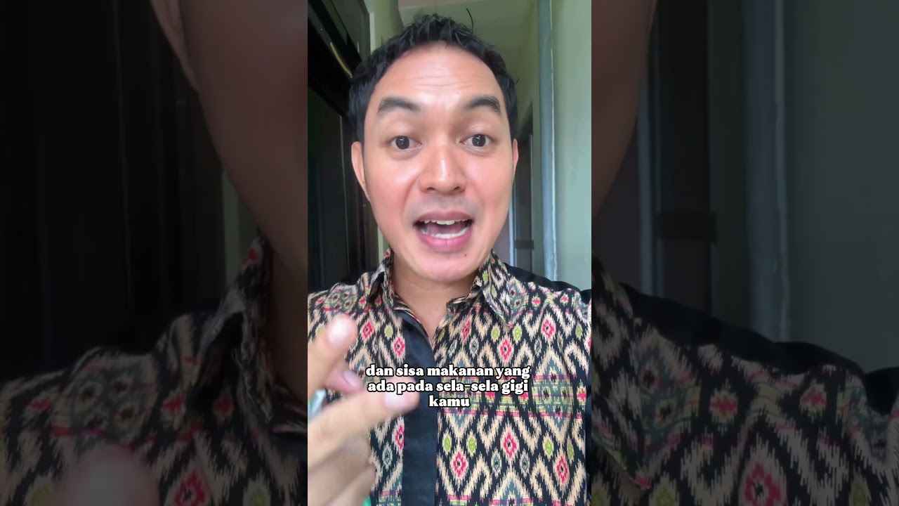 Mau pakai water flossing atau dental floss sama saja, pilih yg paling ekonomis atau efektif menurut