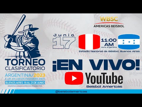 PERÚ vs HONDURAS | Torneo Clasificatorio a los XIX Juegos Panamericanos - Buenos Aires, Argentina.