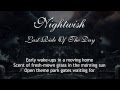 Nightwish - Last Ride Of The Day (With Lyrics ...