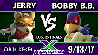 S@X 219 Melee - Jerry (Fox) Vs. BobbyBigBallz (Falco) - Smash Melee Losers Finals - SSBM