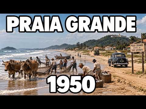 Assim Era Viver em Praia Grande em 1950 — Quando Ainda Era um Bairro de São Vicente