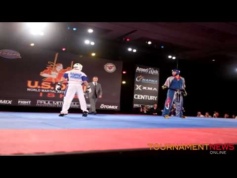 Ritchie Veres vs Ross Levine Men's Fighting Final at the 2013 US Open ISKA World Championship