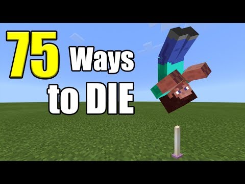75 Ways to Die | Minecraft PE Puzzle Map