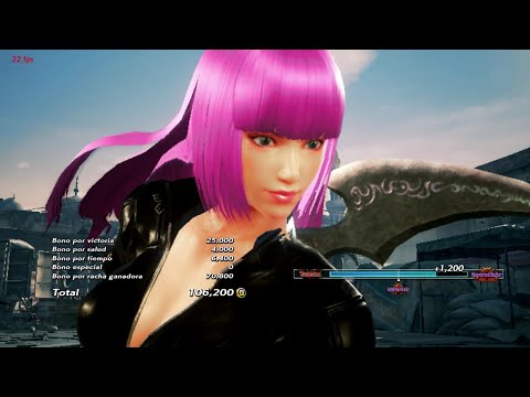 191 Lili Rochefort Costume Nina vs Master Raven - Tekken 7 ( Uchiha x24 ) Gameplay PC