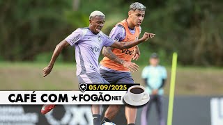 CAFÉ COM FOGÃONET: BOTAFOGO SE REAPRESENTA VISANDO COPA DO BRASIL | TORCIDA ESGOTA SETORES CAFÉ COM FOGÃONET: BOTAFOGO SE REAPRESENTA VISANDO COPA DO BRASIL | TORCIDA ESGOTA SETORES