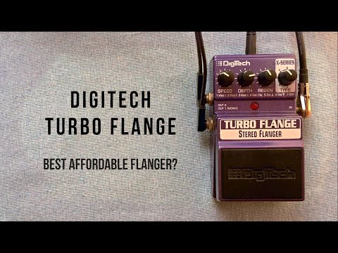 DigiTech Turbo Flange Stereo Flanger Flange image 8