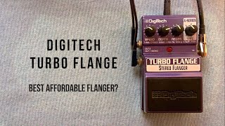 Video thumbnail for Digitech Turbo Flange (Best affordable flanger pedal?) by Do Noise