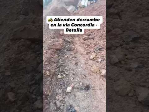 🪨 Derrumbe entre Concordia - Betulia