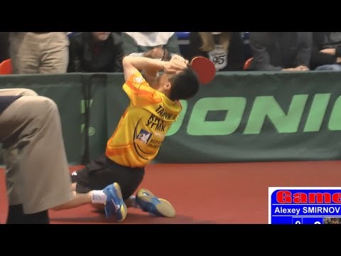 Alexey SMIRNOV vs TAN Ruiwu FINAL 1of3 Games Russian Premier League Playoff Table Tennis