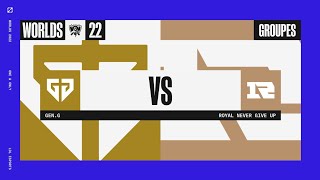Worlds 2022 - Group Stage - D1 - GENG vs RNG
