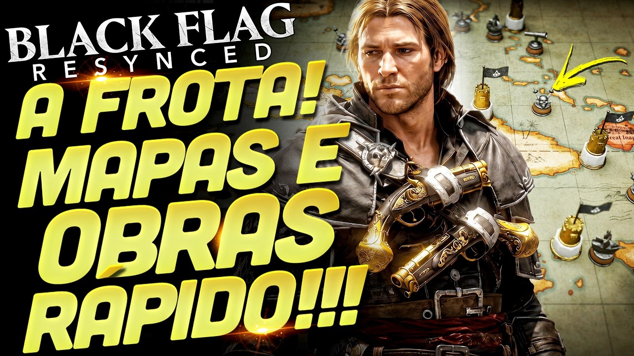 ACABOU O PROBLEMA DE OBRAS DE ARTE E MAPAS NA FROTA KENWAY DE AC BLACK FLAG RESYNCED