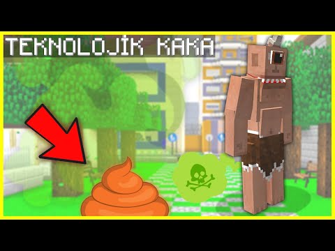 TEPEGÖZ ŞEHRİN TAM ORTASINA KAKA YAPTI! 😂 - Minecraft
