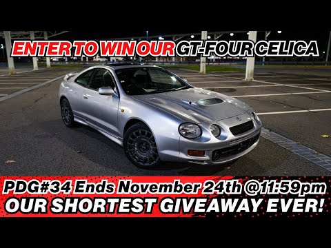 PDG34 - 1996 GT-Four Celica - JDM AWD Rally Machine