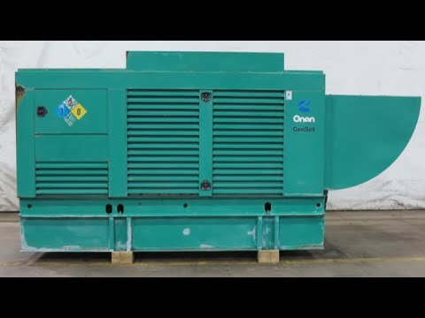 Cummins DFCB 300 kW diesel generator NTA-855-G2 engine, 249 Hrs, Yr 1997 - CSDG # 2888