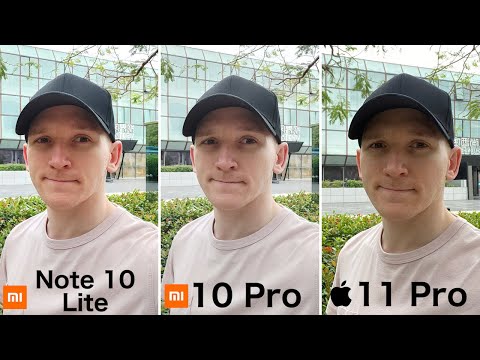 Xiaomi Mi Note 10 Lite - CAMERA TEST vs Mi 10 Pro vs iPhone 11 Pro