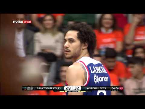 Maç Özeti:Bahçeşehir Koleji - Anadolu Efes 9.Hafta Maç Özeti
