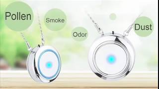 Wearable Air Purifier Necklace