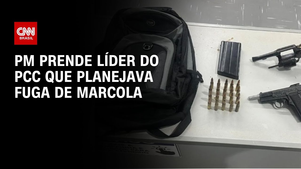 PM prende líder do PCC que planejava fuga de Marcola | CNN NOVO DIA