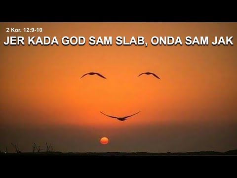 Kada sam slab, onda sam jak (Mihael Jonke)