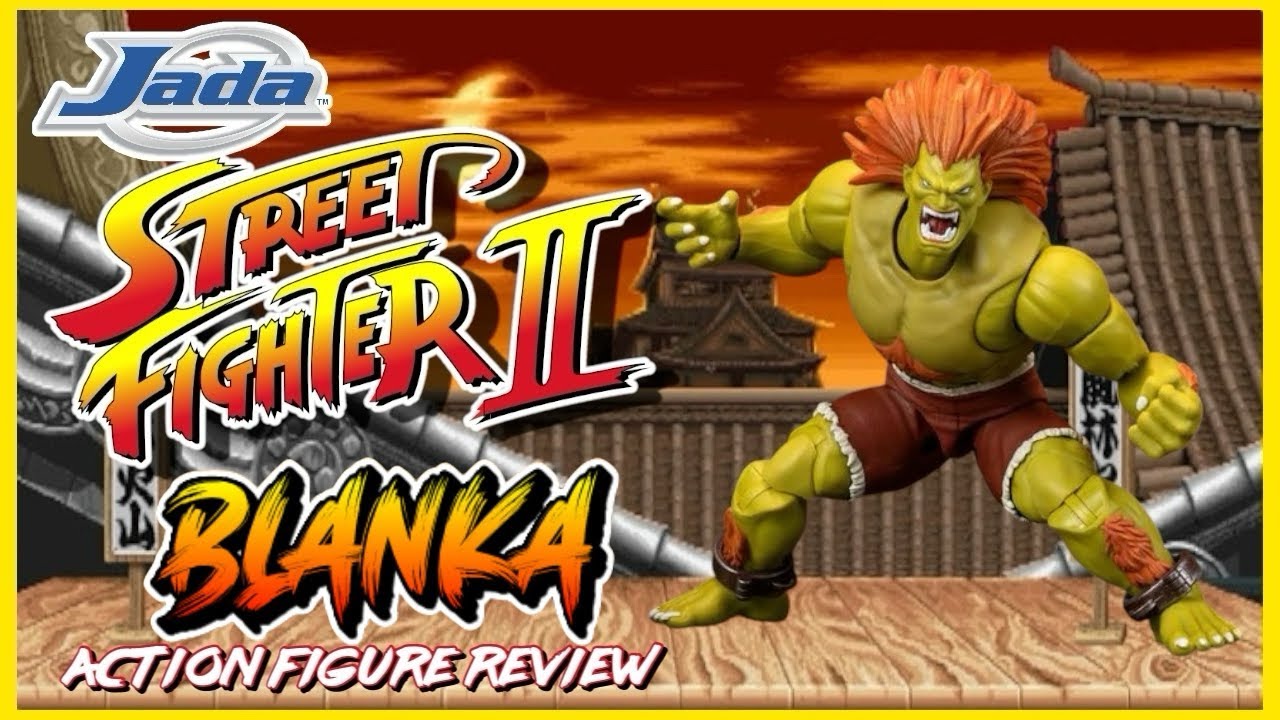 Jada Toys Street Fighter Blanka action figure review