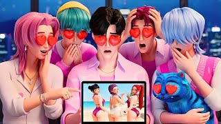 Download lagu TOP 10  Funniest Reactions 😍😍 With SAJA Boys | Abby Jinu Baby Saja... | K-Pop Demon Hunters Reaction mp3
