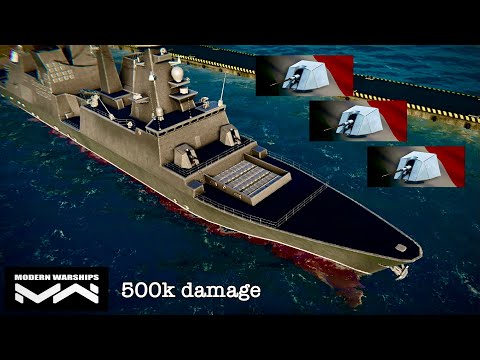 MODERN WARSHIPS: IT CAIO DUILIO - USING 3X MILARA RAPID CANNON,FEEL LIKE A LITTLE YAMATO